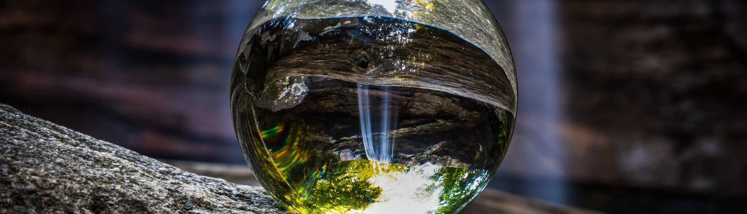 Cucumber Falls reflection